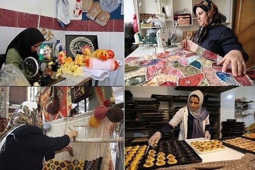 ۸۰ درصد اشتغال خانگی در دست زنان!