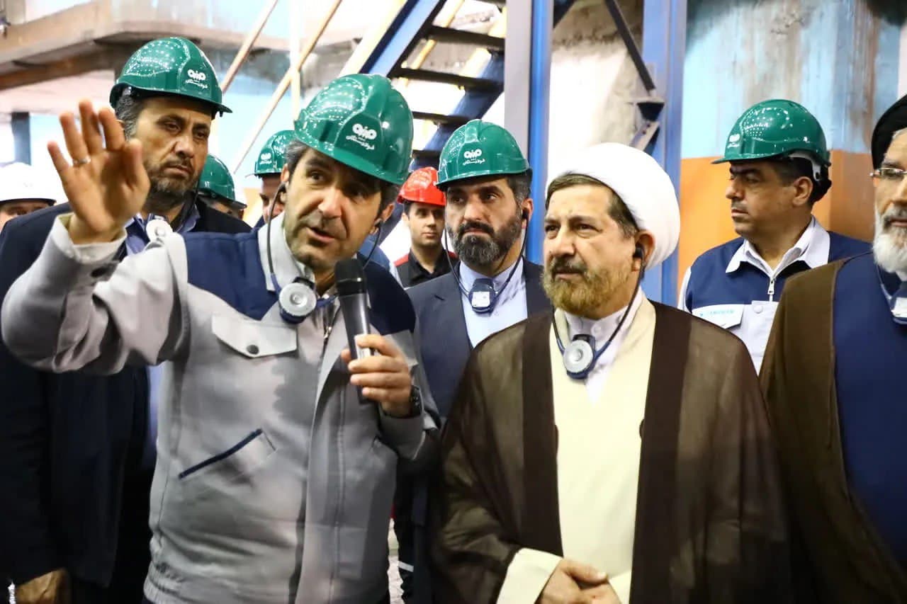 عزم فولاد سنگان در تحقق شعار سال