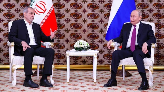 گفت‌وگوی تلفنی پوتین و پزشکیان