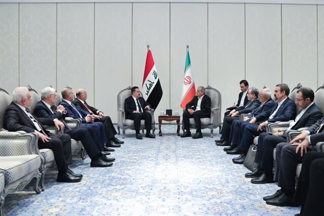 پزشکیان: مسلمانان برای توقف جنایات رژیم صهیونیستی تلاش کنند/ السودانی: تلاش‌ کشورهای اسلامی فقط صدور بیانیه نباشد