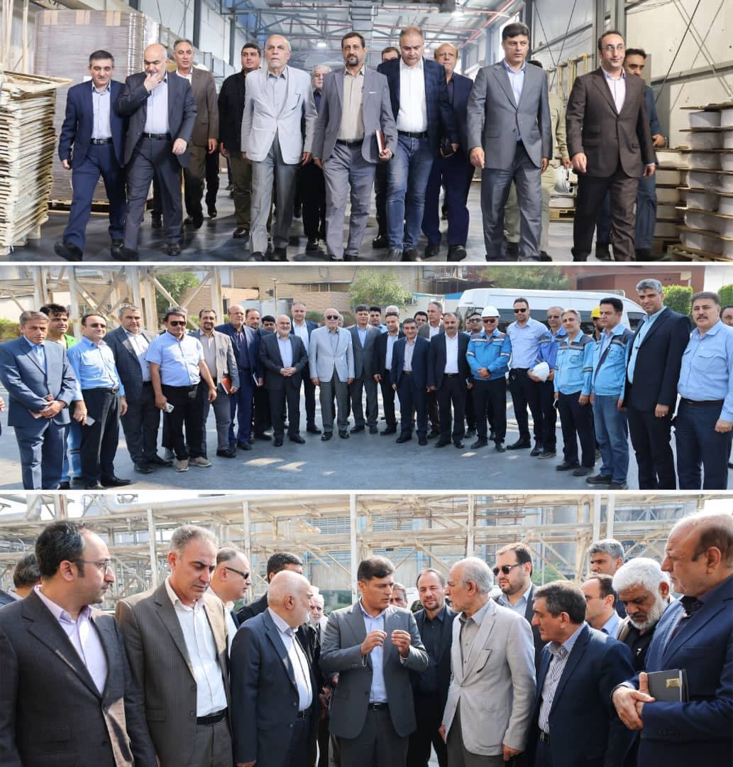 بازدید نماینده رئیس‌جمهور و مسئولان ارشد از پتروشیمی شهید تندگویان؛ تأکید بر تکمیل زنجیره ارزش، توسعه پایدار و نقش تندگویان در شکوفایی صنعت پتروشیمی