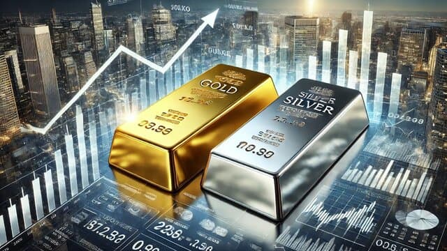 افزایش قیمت طلا و نقره در بازارهای جهانی