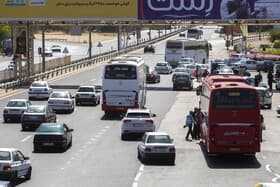 افتتاح جاده قدیم قم در بحبوحه جنگ