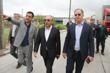 بررسی میدانی رئیس کل گمرک ایران از فرآیندهای گمرکی در گذرگاه‌های مرزی آستارا