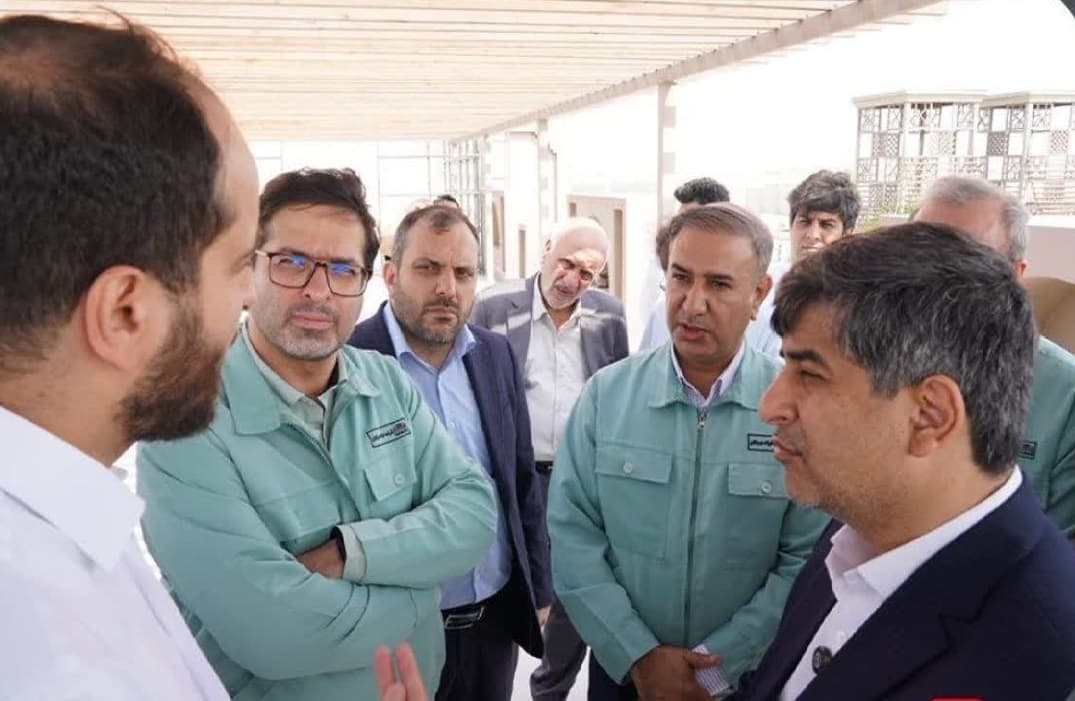 بازدید مدیرعامل گروه فولاد مبارکه از اسکله هیمکو