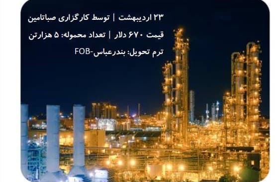 اوره پریل پتروشیمی خراسان در راه بورس کالا